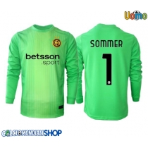 Maglie da calcio Inter Milan Yann Sommer #1 Portiere Terza Maglia 2025-26 Manica Lunga